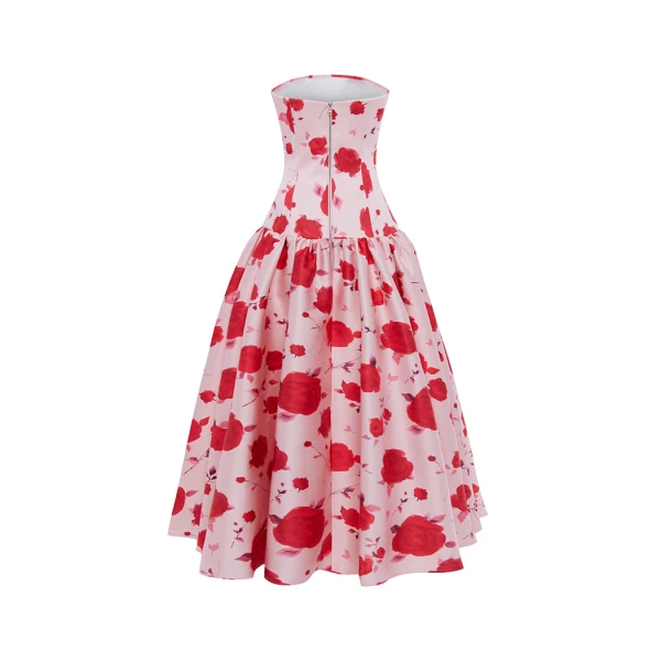 Rasario Midi Dress – couture evening dress
