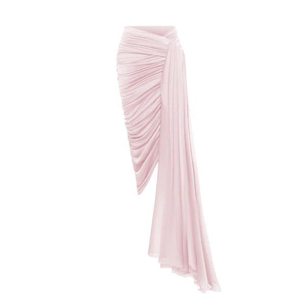 Rasario Draped Skirt – couture evening dress