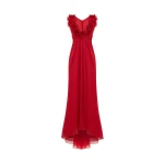 Rasario Draped Dress – couture evening dress