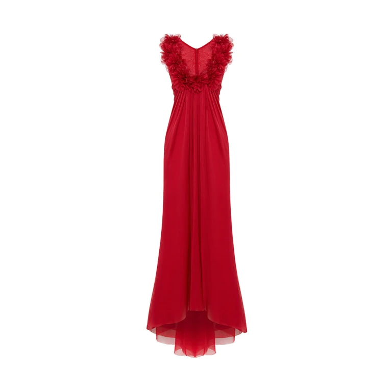 Rasario Draped Dress – couture evening dress