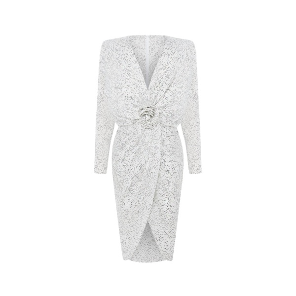 Rasario Draped Dress – couture evening dress