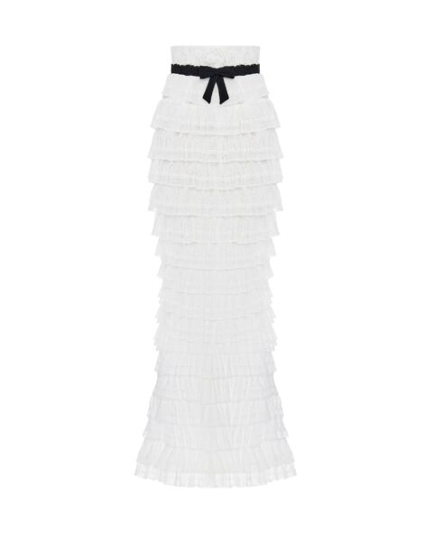 Rasario Lace Skirt – couture evening dress