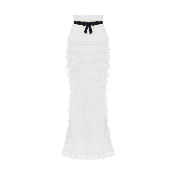 Rasario Lace Skirt – couture evening dress
