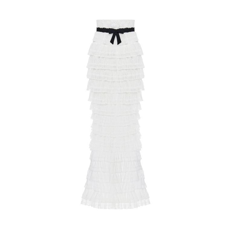 Rasario Lace Skirt – couture evening dress