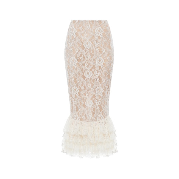 Rasario Lace Skirt – couture evening dress
