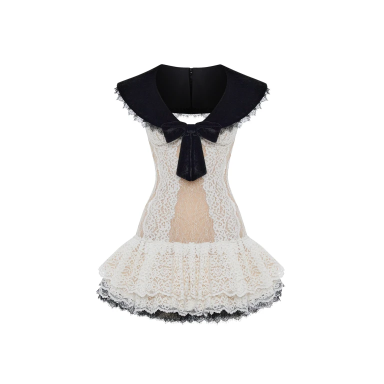 Rasario Mini Dress – couture evening dress