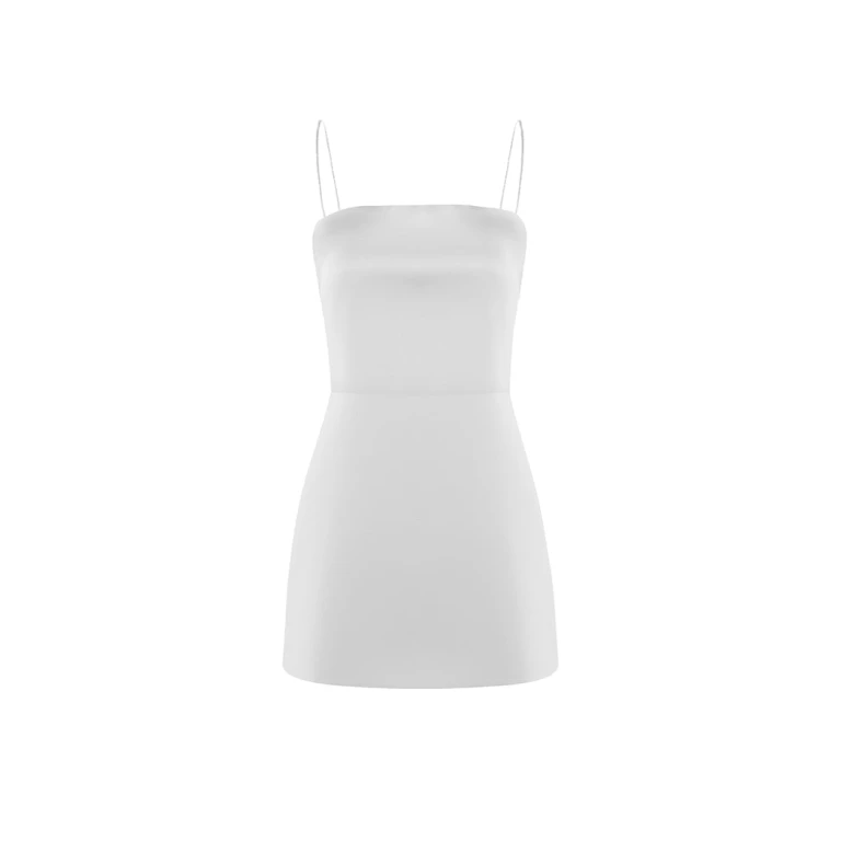 Rasario Satin Dress – couture evening dress