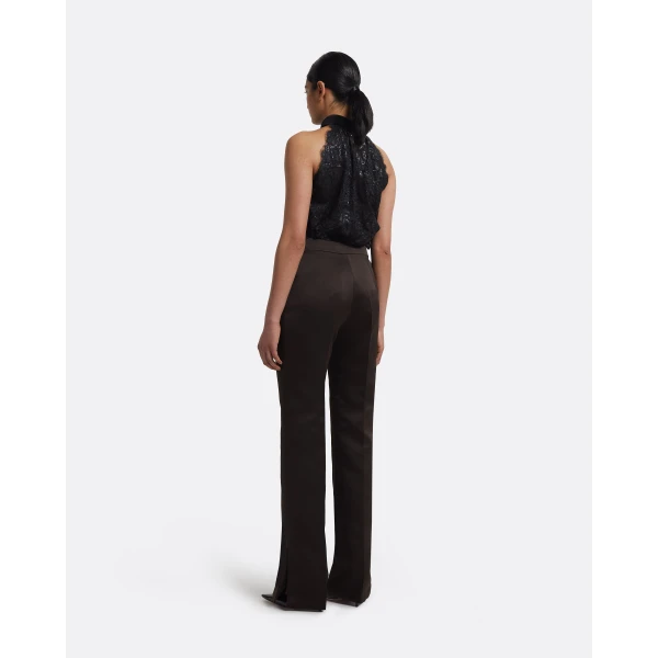 Akira Top In Black by Safiyaa ‚Äì luxury tops in Black available at Luxury Shoes 