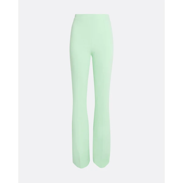 Alexa Trousers In Brook Green by Safiyaa ‚Äì luxury pants in Green available at Luxury Shoes 