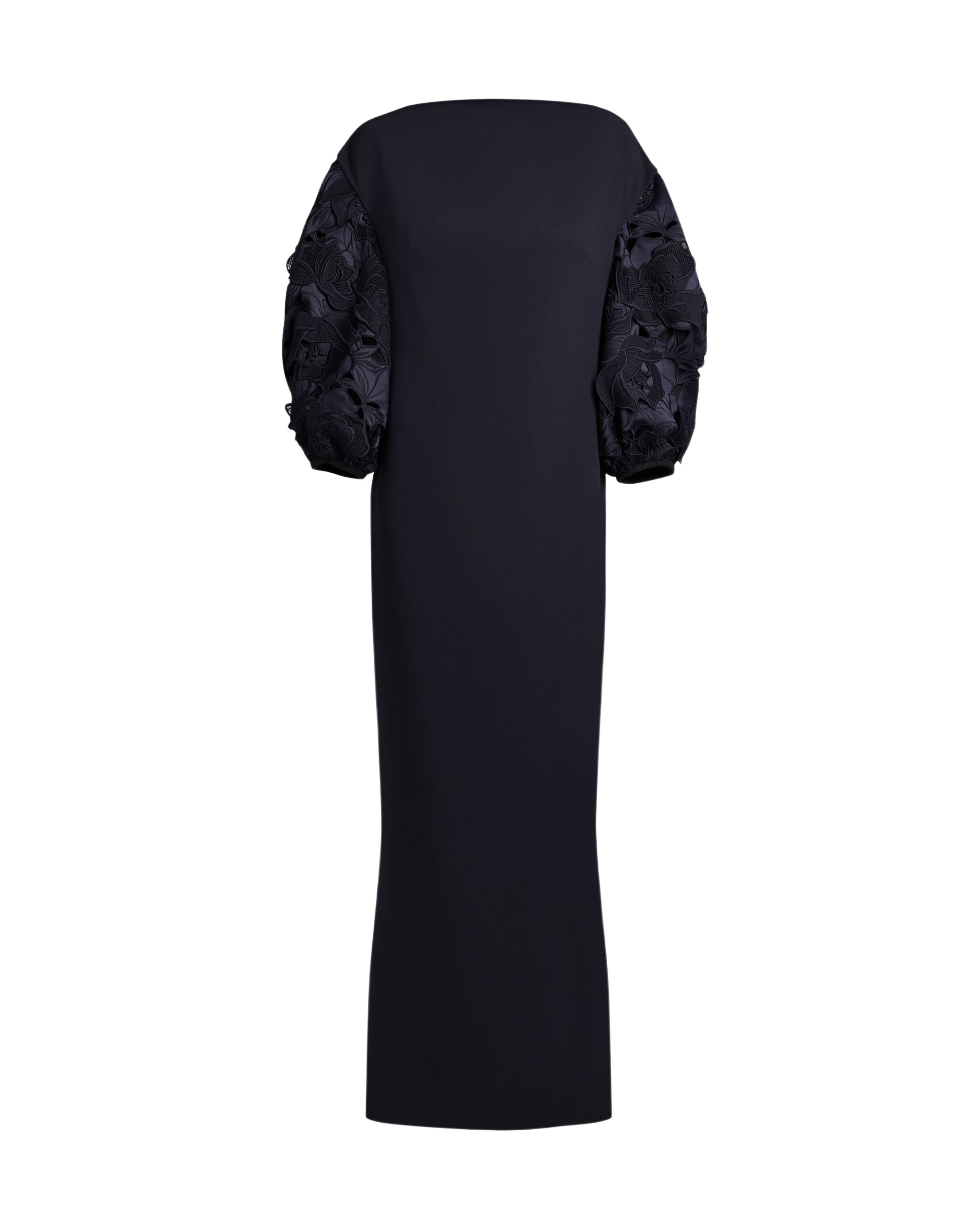 Safiyaa Amiren Long Dress In Navy On Maritime