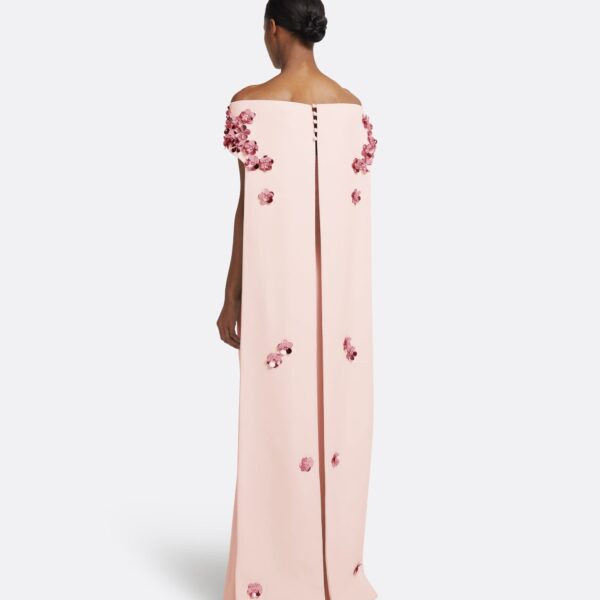 Arabella Harness With Soshin Dress In Pale Pink by Safiyaa ‚Äì luxury dresses in Pink available at Luxury Shoes 