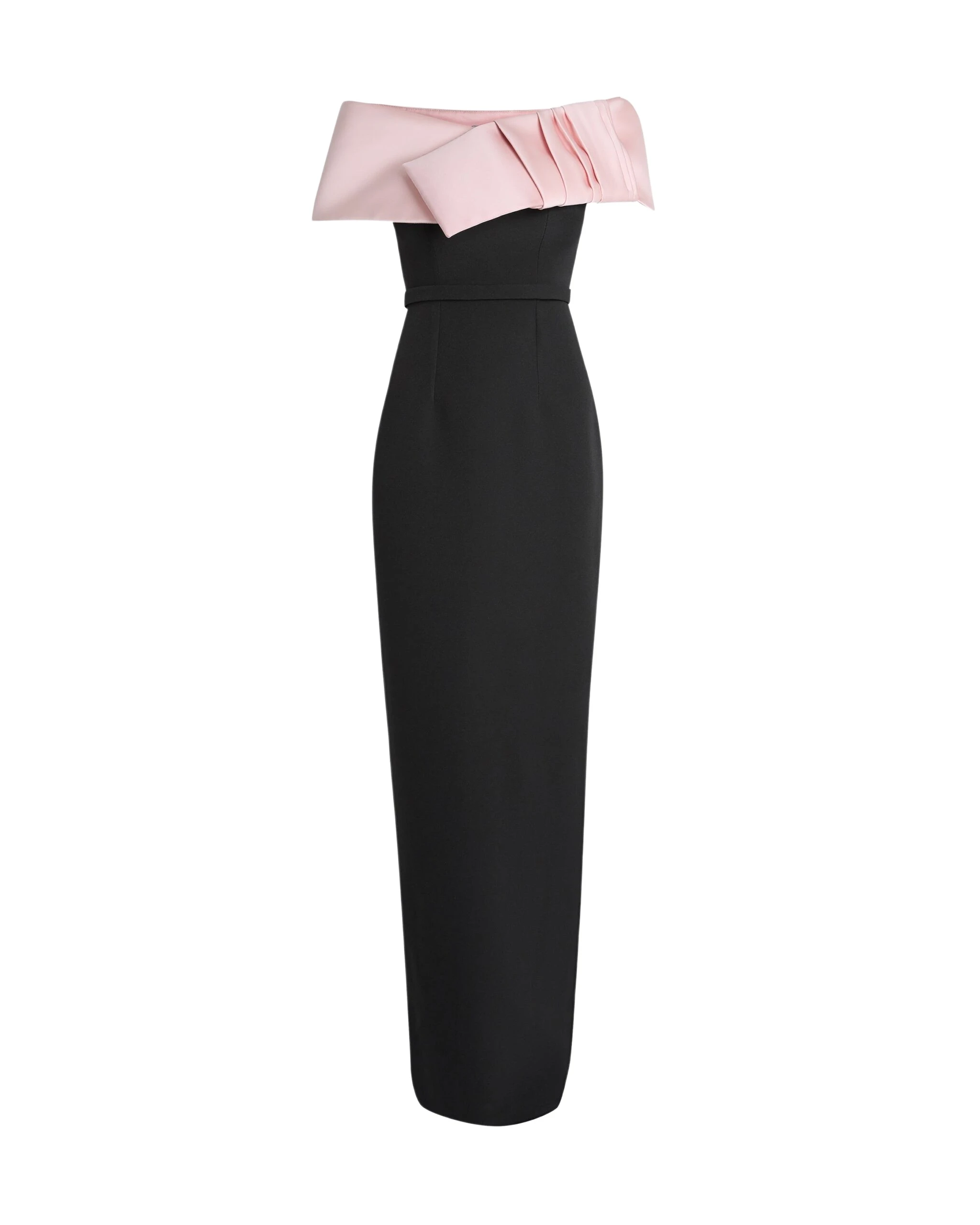 Safiyaa-Azrael-Long-Dress-Hanabi-Harness-In-Lotus-Bloom-On-Black-Coveti-5-scaled97578_nobg Safiyaa Dresses luxury Clothing from Luxury Handbags Marketplace