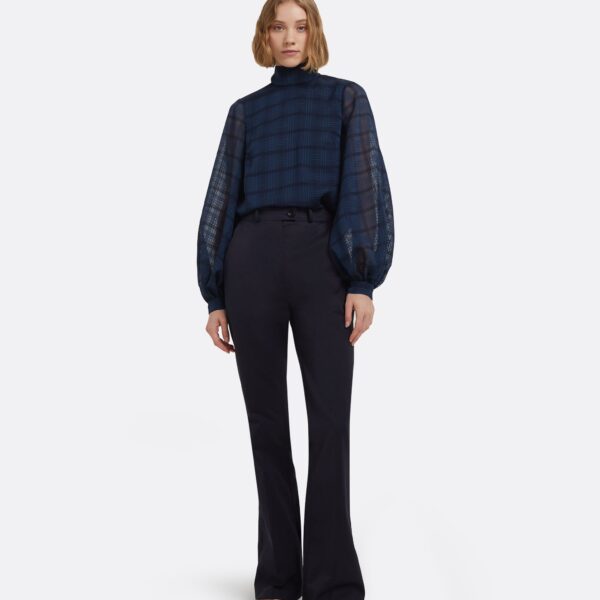 Safiyaa Carlie Top In Navy, view 4