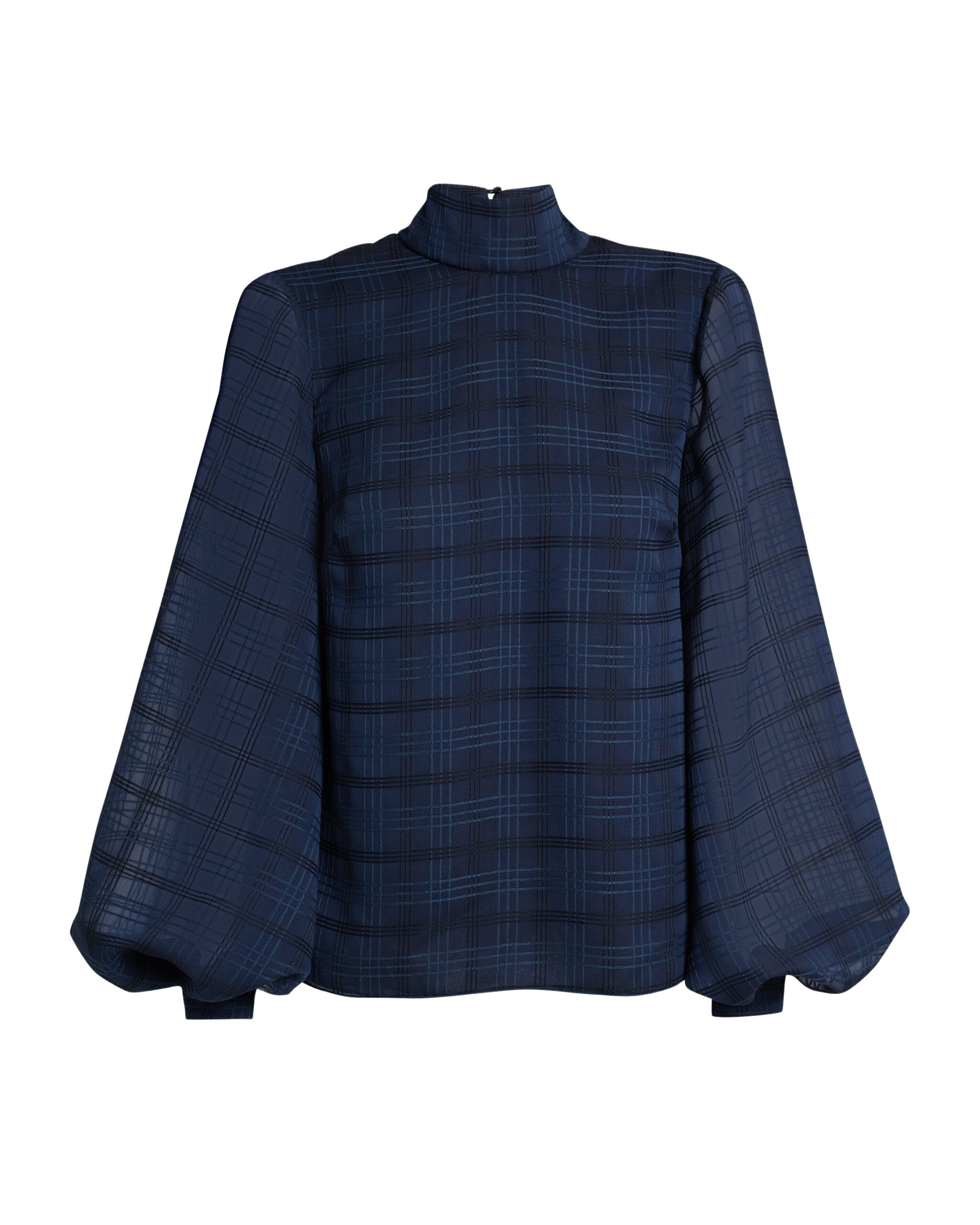 Safiyaa Carlie Top In Navy