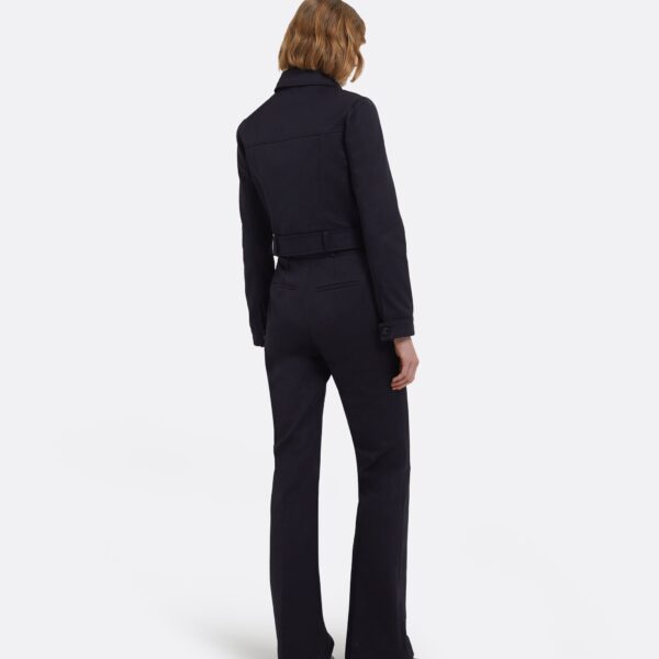 Safiyaa Chelsea Jacket In Midnight Navy, view 4