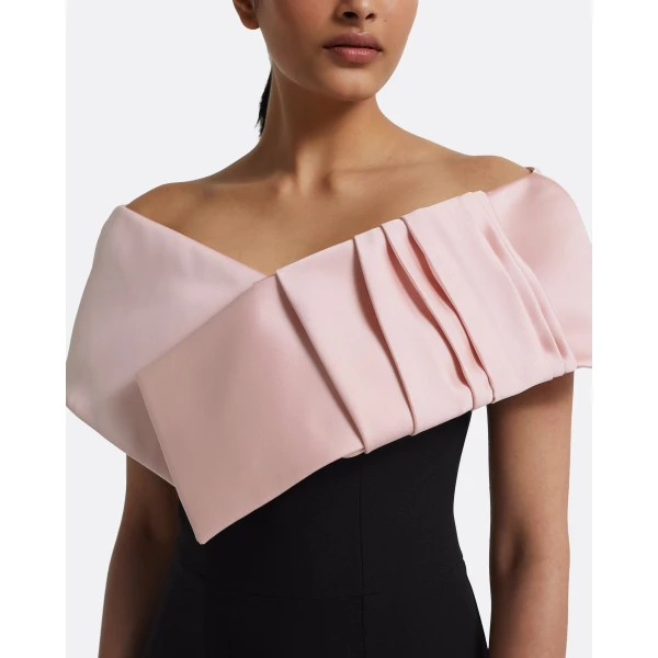 Hanabi Harness In Lotus Bloom by Safiyaa ‚Äì luxury tops in Pink available at Luxury Shoes 