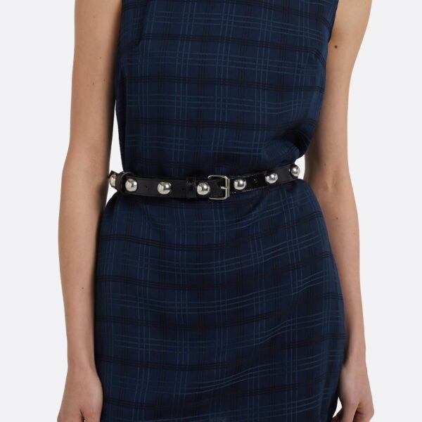Safiyaa Lulu Belt In Black, view 3