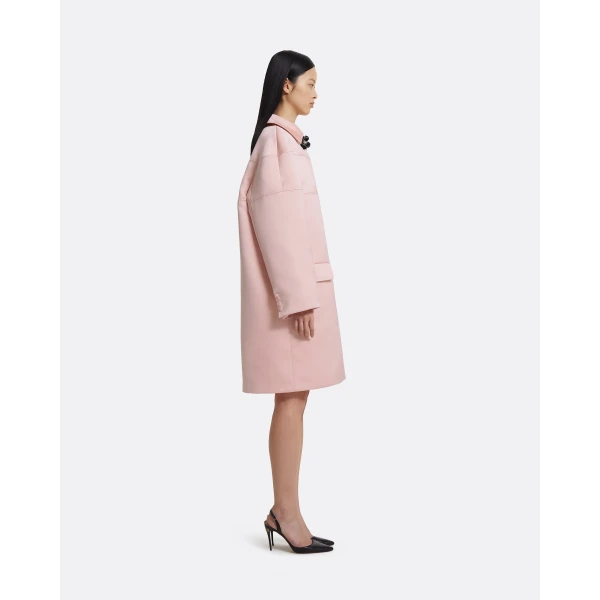 Mirai Jackets In Lotus Bloom With Black Pearl by Safiyaa ‚Äì luxury jackets in Pink available at Luxury Shoes 