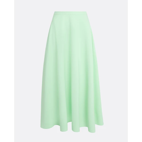 Miwa Skirt In Brook Green by Safiyaa ‚Äì luxury skirts in Green available at Luxury Shoes 
