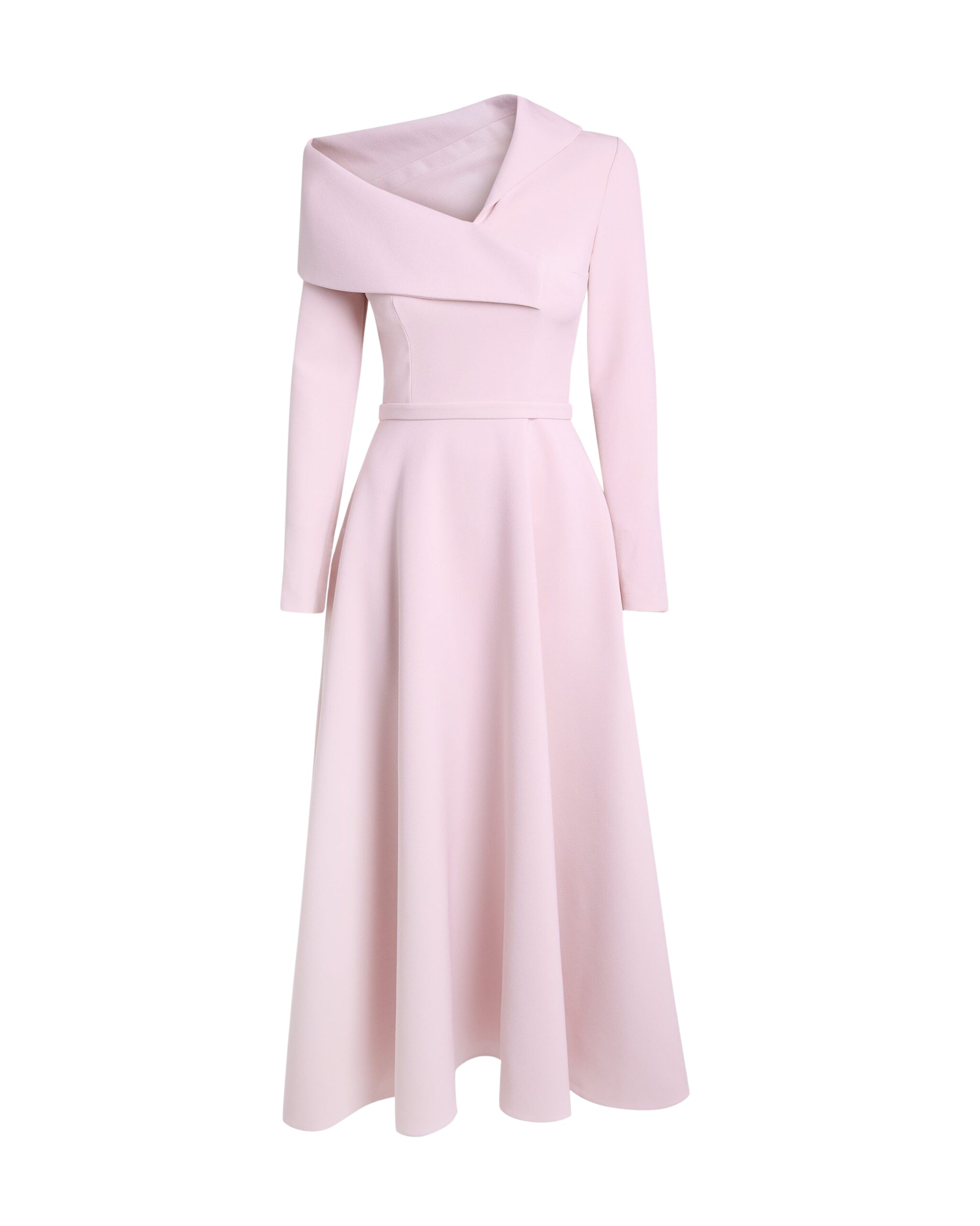 Safiyaa Odelle Midi Dress In Lilac Snow