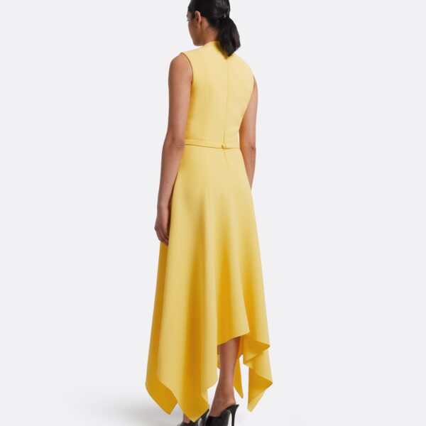 Okimi Dress In Aspen Gold With Aspen Gold by Safiyaa ‚Äì luxury dresses in Gold available at Luxury Shoes 