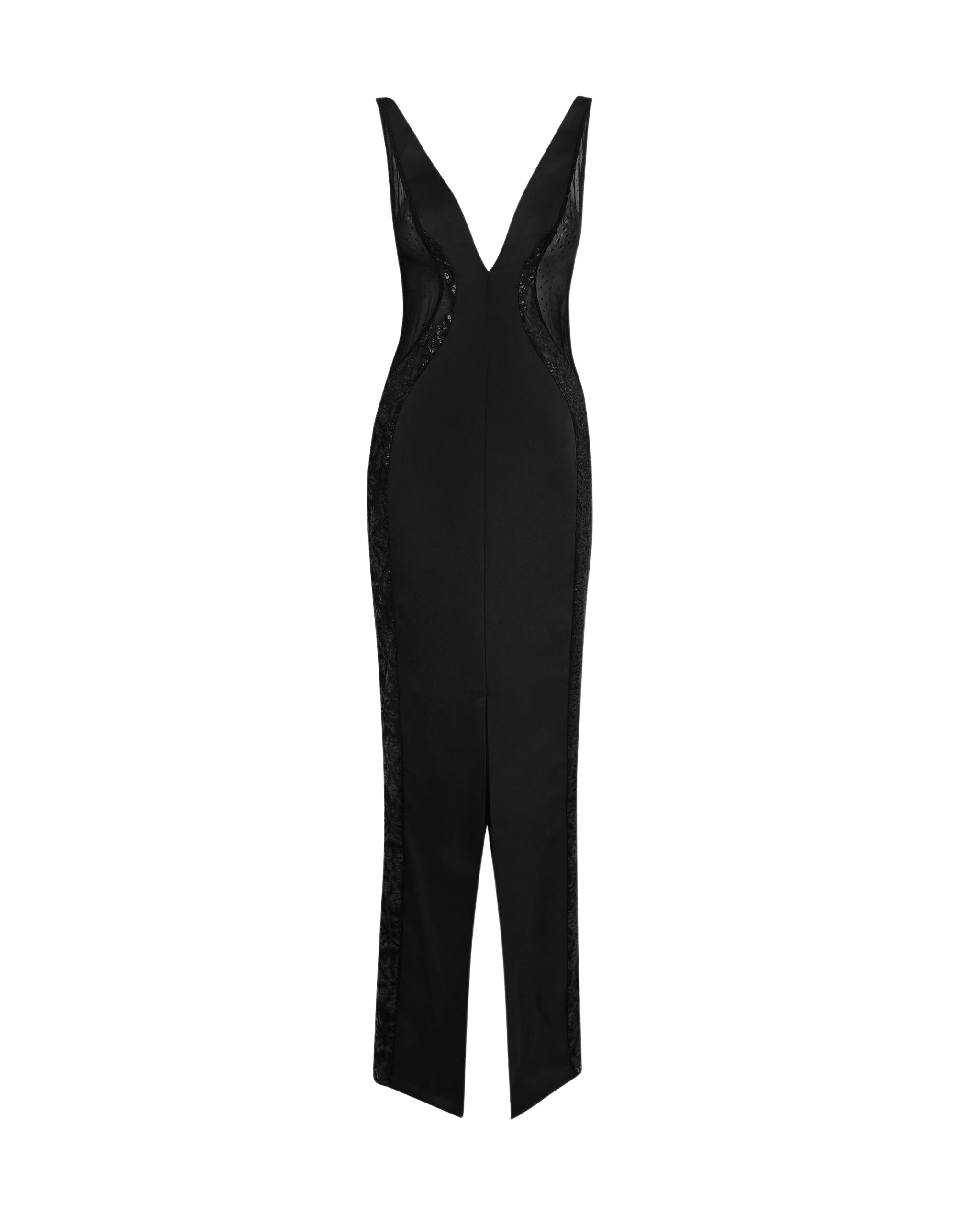 Safiyaa Shayla Long Dress In Black