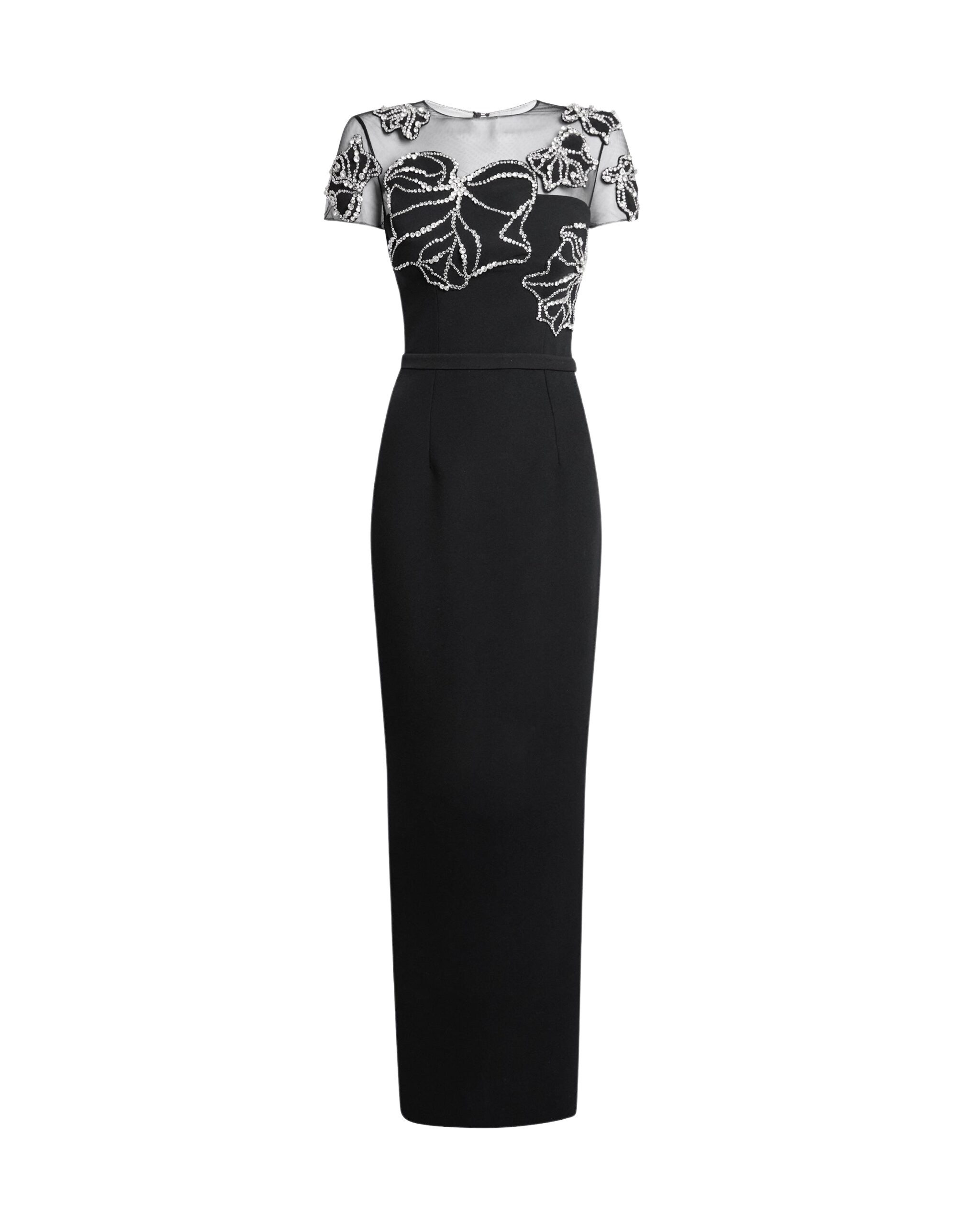 Safiyaa Solani Long Dress In Black