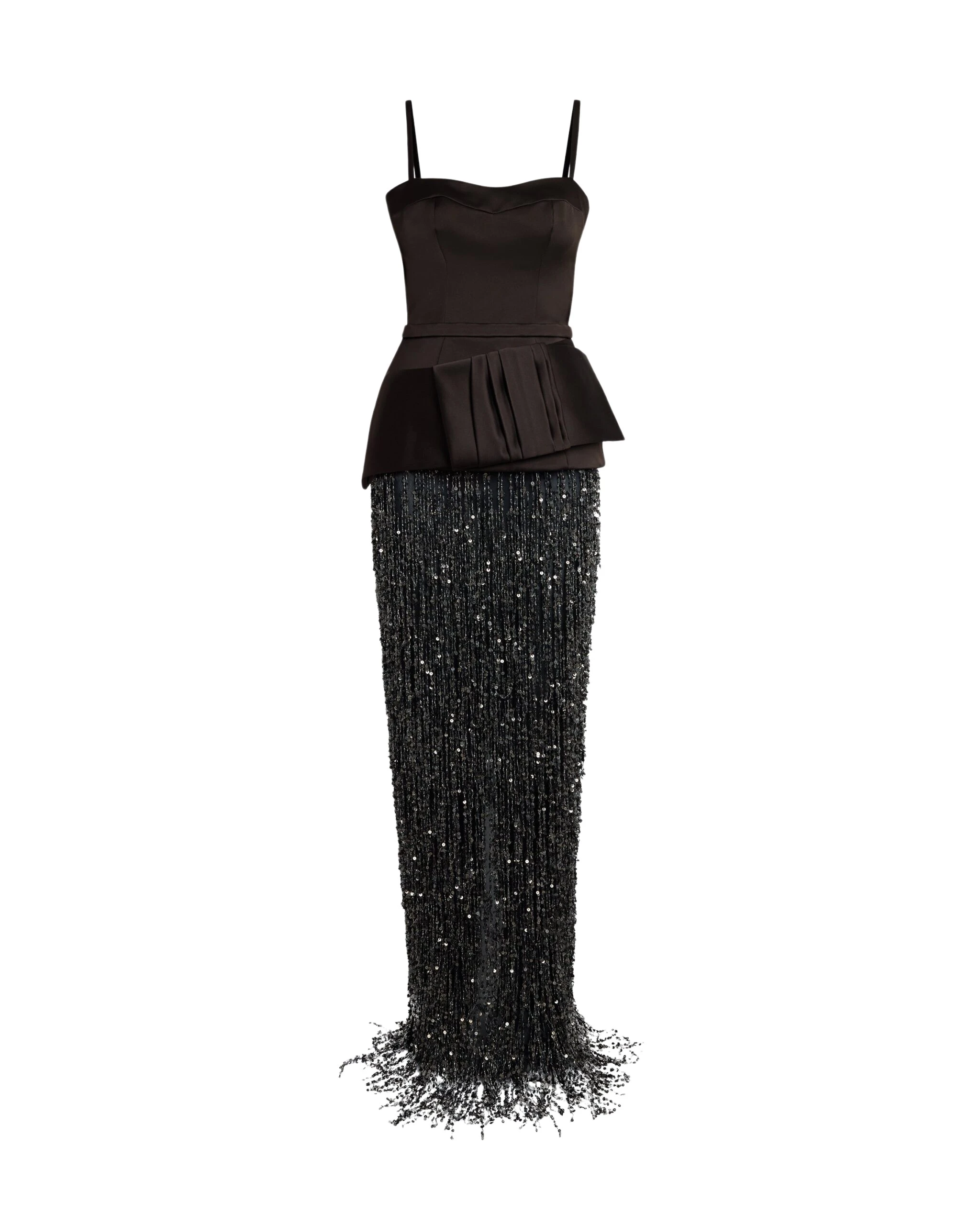 Safiyaa-Sorai-Long-Dress-In-Peat-Brown-On-Black-Coveti-5-scaled68724_nobg Safiyaa Dresses luxury Clothing from Luxury Handbags Marketplace