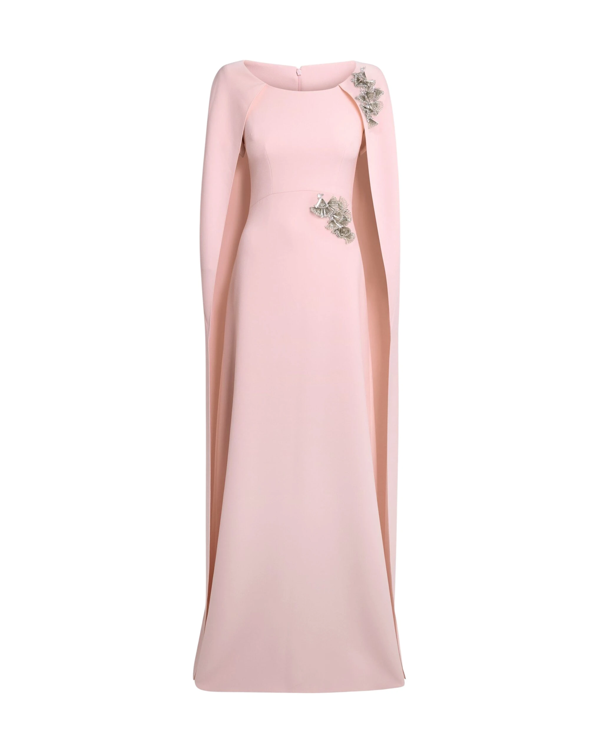 Safiyaa-Yuna-Long-Dress-In-Lychee-With-Silver-Coveti-5-scaled37775_nobg Safiyaa Dresses luxury Clothing from Luxury Handbags Marketplace