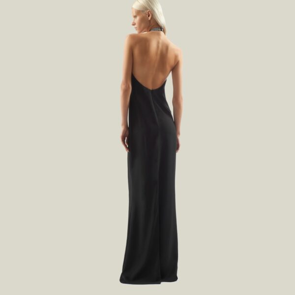 Taller Marmo kaftan dress with statement sleeves – designer fashion Luxury Shoes 