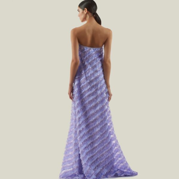Taller Marmo kaftan dress with statement sleeves – designer fashion Luxury Shoes 