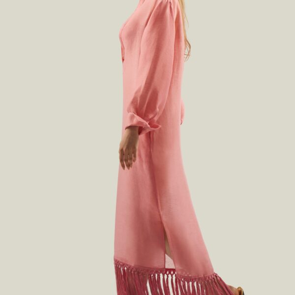 carpet Taller Marmo gown with feather detail – Luxury Shoes 