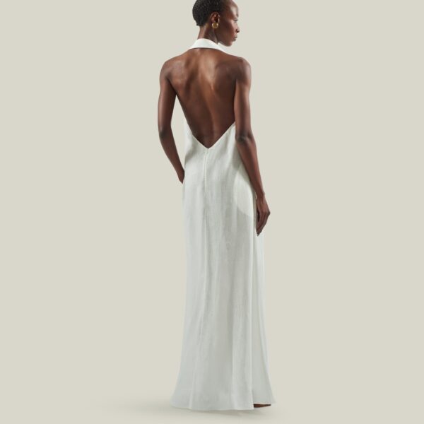 Taller Marmo kaftan dress with statement sleeves – designer fashion Luxury Shoes 