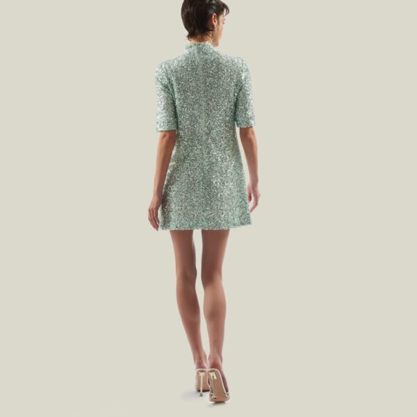 Taller Marmo kaftan dress with statement sleeves – designer fashion Luxury Shoes 
