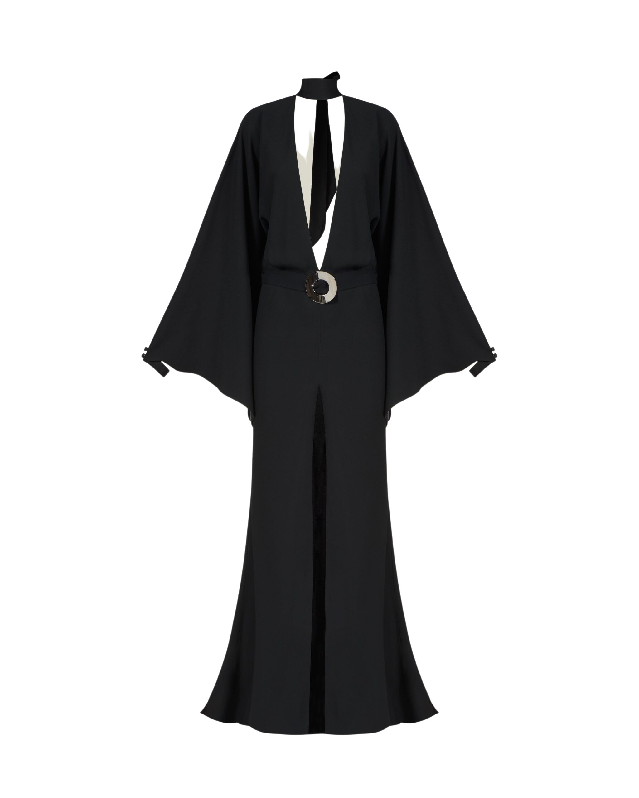 Taller Marmo Florida Gown Dress In Black