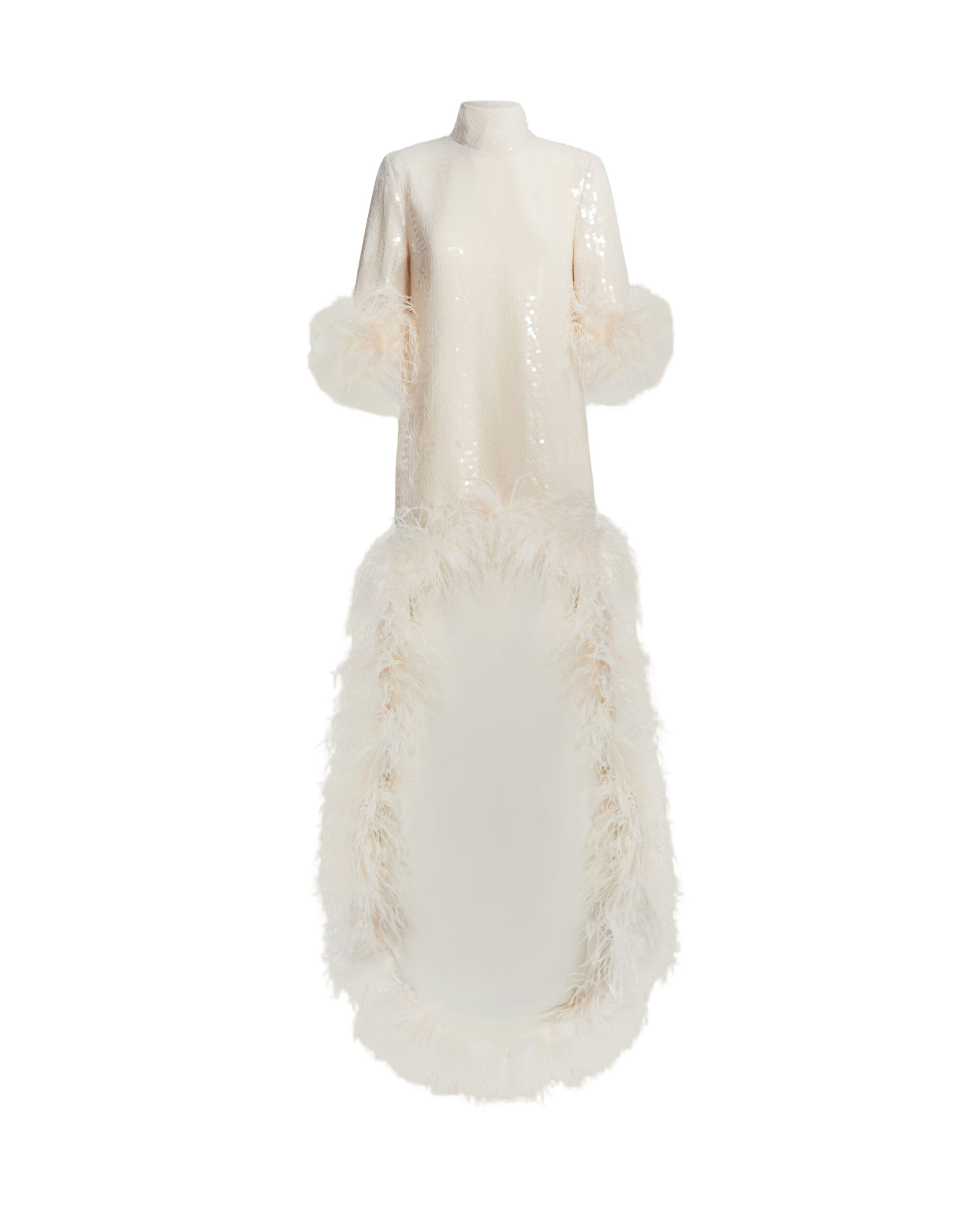 Taller Marmo Gina Extravaganza Disco Dress In White