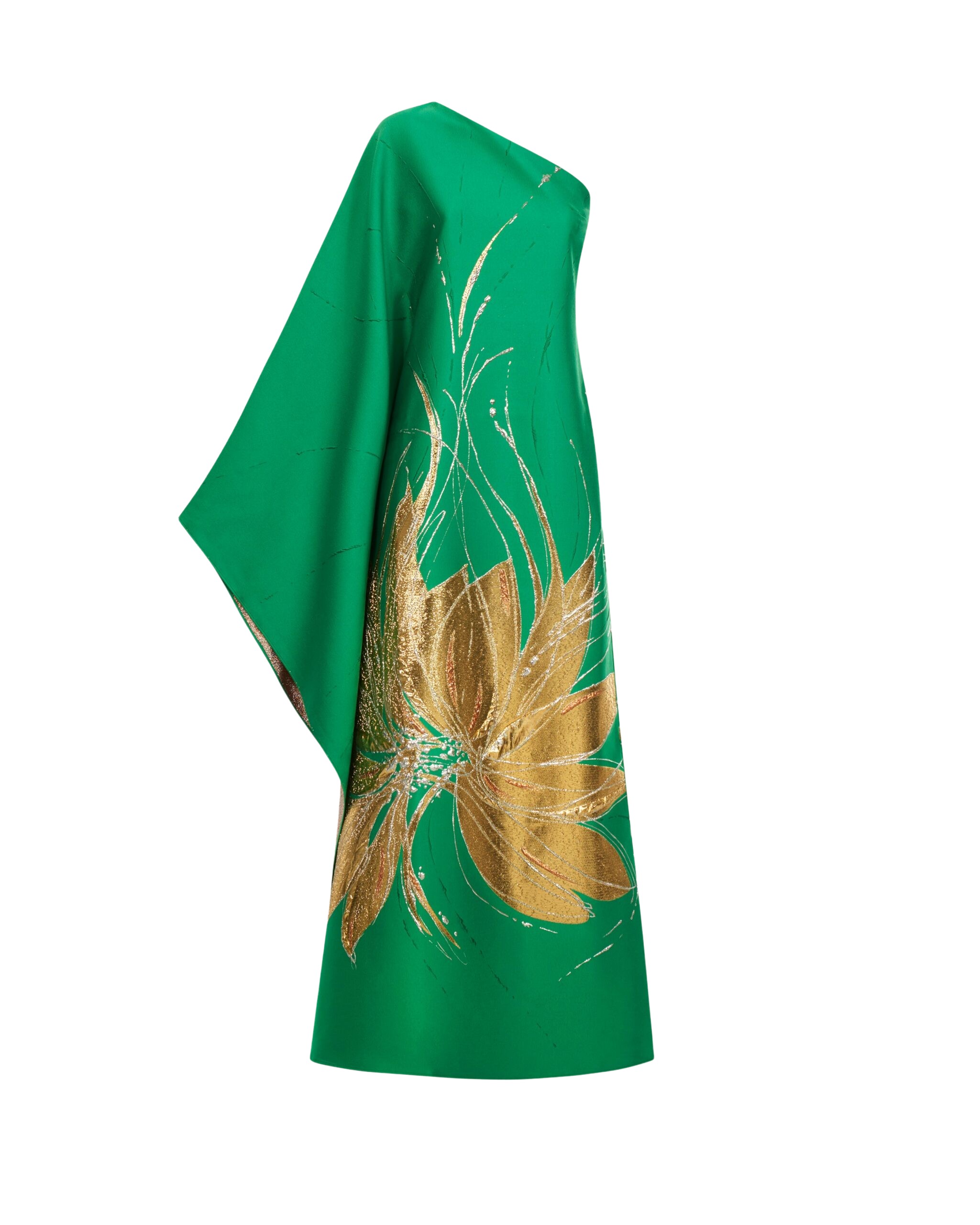 Taller Marmo Hardison Dress In Emerald Green