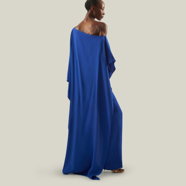 Taller Marmo kaftan dress with statement sleeves – designer fashion Luxury Shoes 