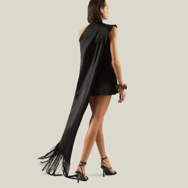 Taller Marmo kaftan dress with statement sleeves – designer fashion Luxury Shoes 
