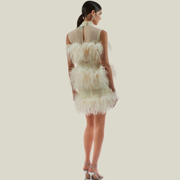 Taller Marmo kaftan dress with statement sleeves – designer fashion Luxury Shoes 