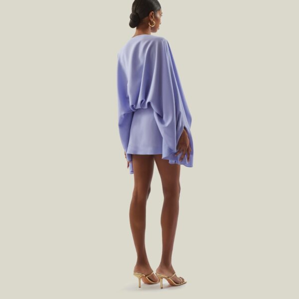 Taller Marmo kaftan dress with statement sleeves – designer fashion Luxury Shoes 