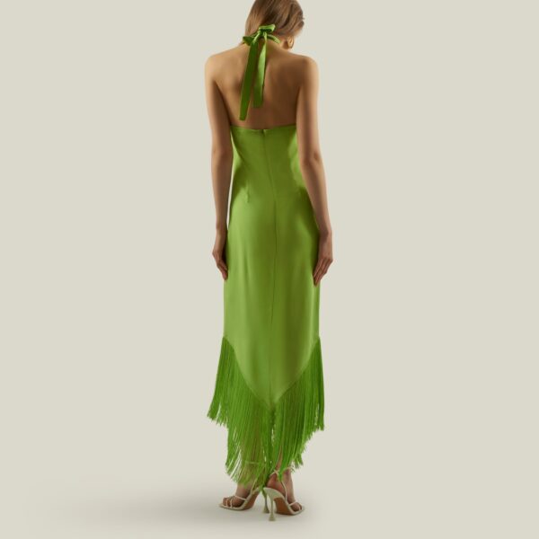 Taller Marmo kaftan dress with statement sleeves – designer fashion Luxury Shoes 