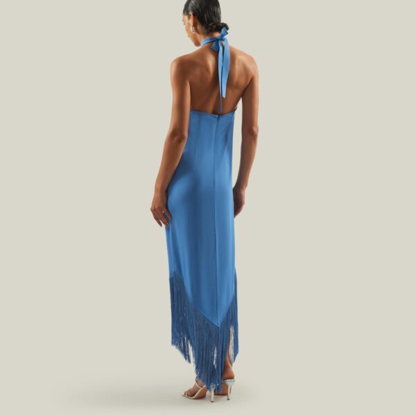 Taller Marmo kaftan dress with statement sleeves – designer fashion Luxury Shoes 