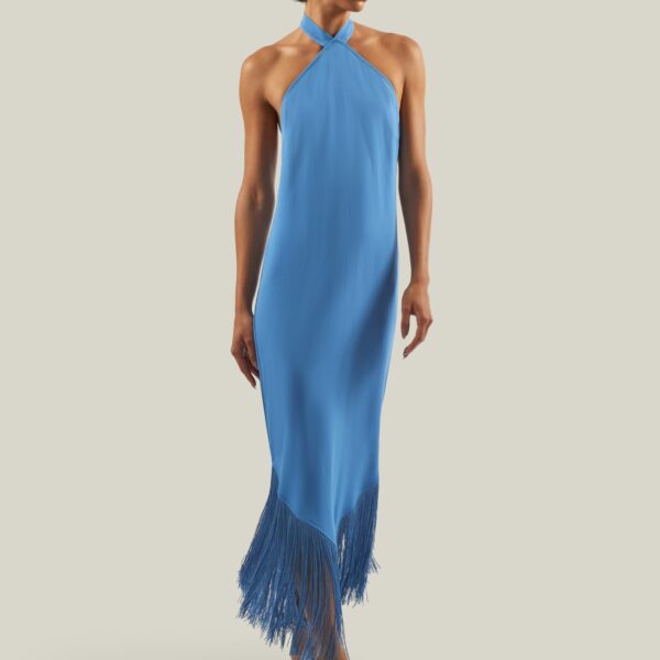 carpet Taller Marmo gown with feather detail – Luxury Shoes 