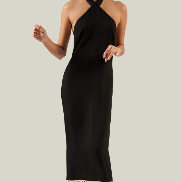carpet Taller Marmo gown with feather detail – Luxury Shoes 