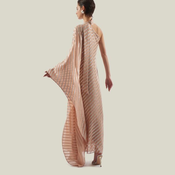 Taller Marmo kaftan dress with statement sleeves – designer fashion Luxury Shoes 