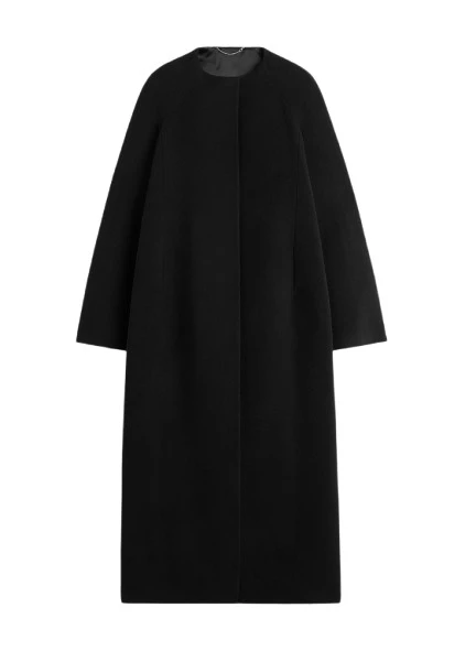 Toteme-Bell-sleeve-coat-black82676_nobg Toteme Coat luxury Clothing from Luxury Handbags Marketplace