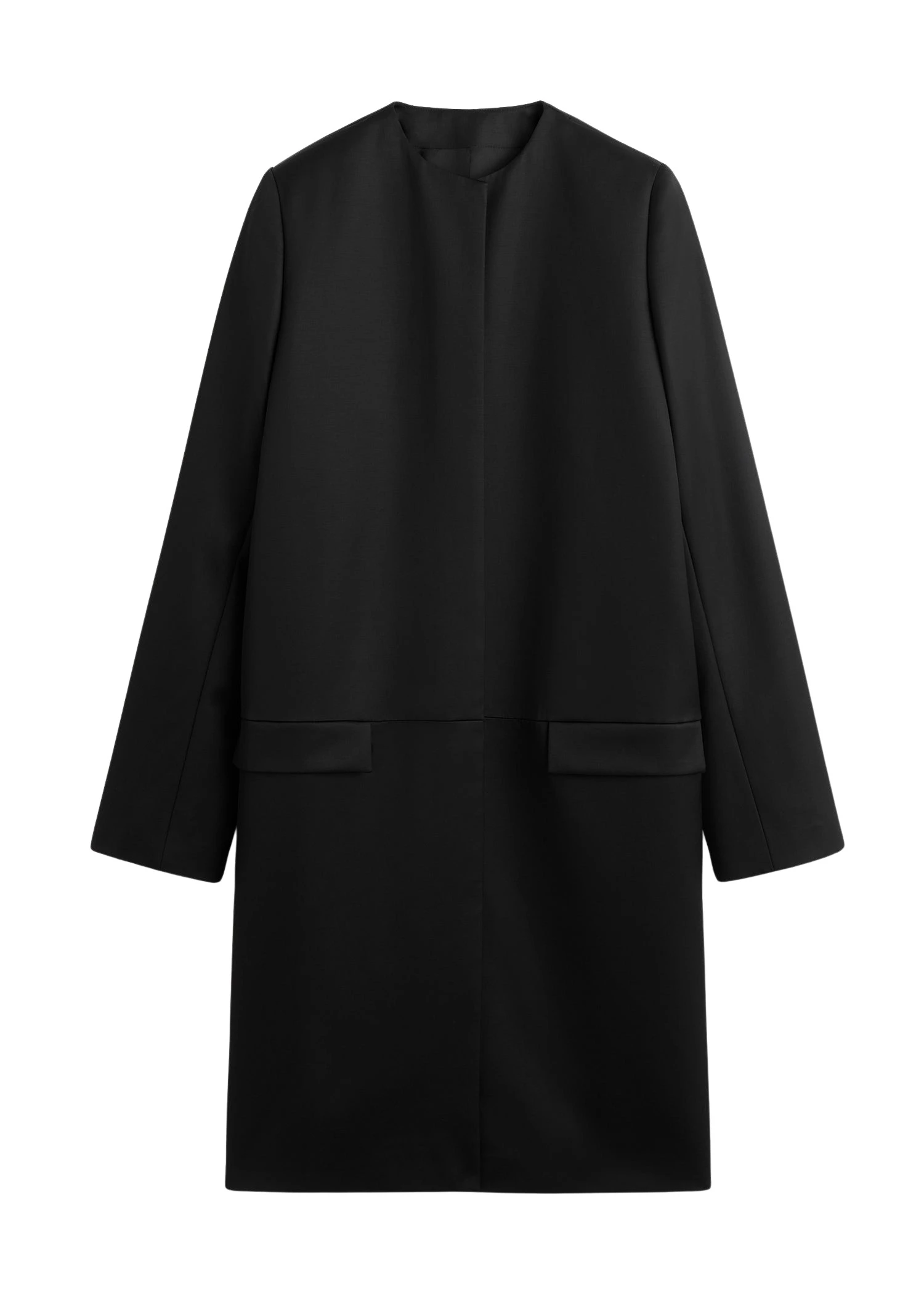 Toteme-Chintz-coat-black31995_nobg Toteme Coat luxury Clothing from Luxury Handbags Marketplace