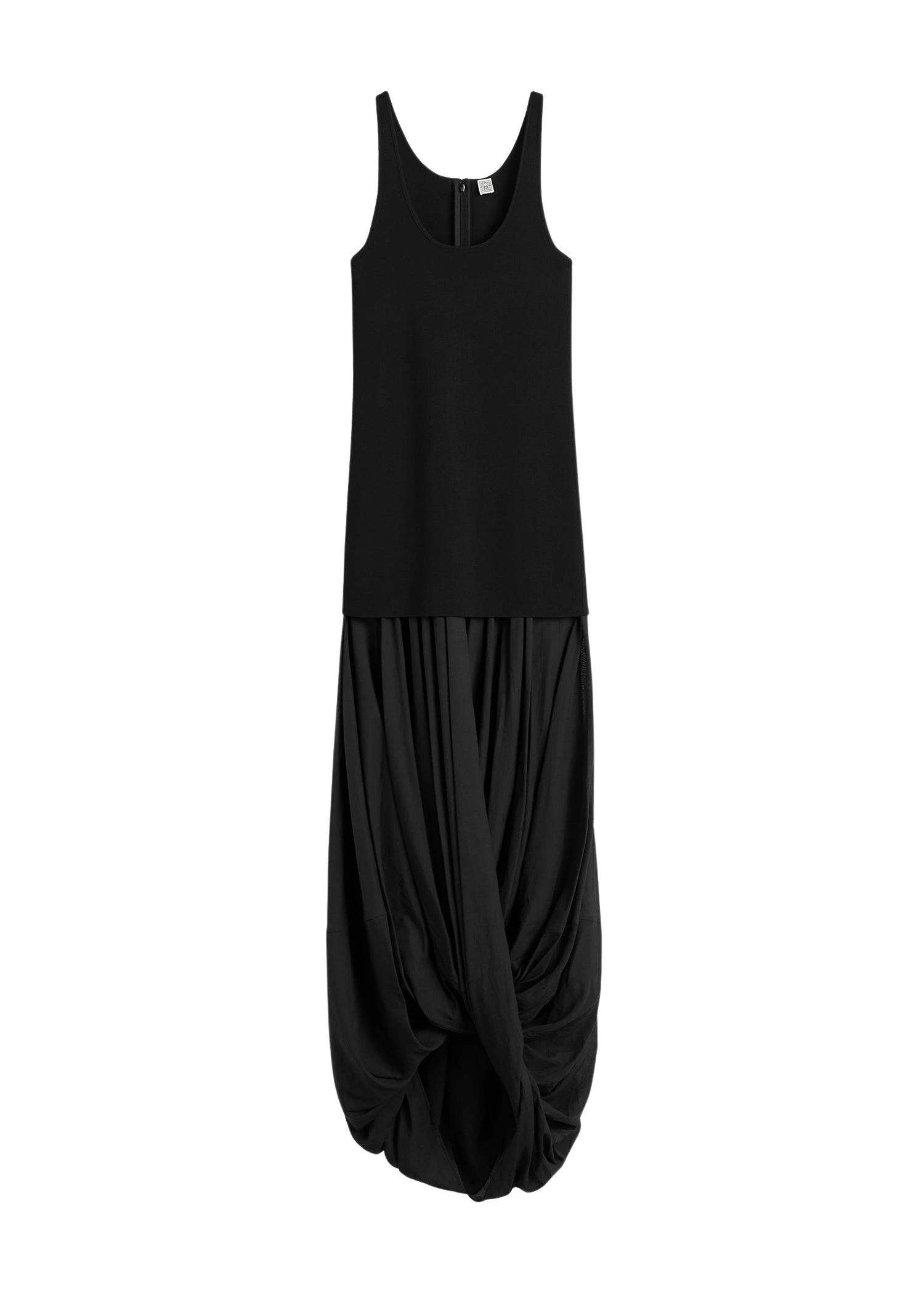 Toteme-Cocoon-tank-dress-black15152_nobg Toteme Dress luxury Clothing from Luxury Handbags Marketplace