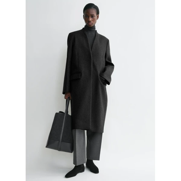 Toteme Coats with minimalist design at Luxury Shoes 